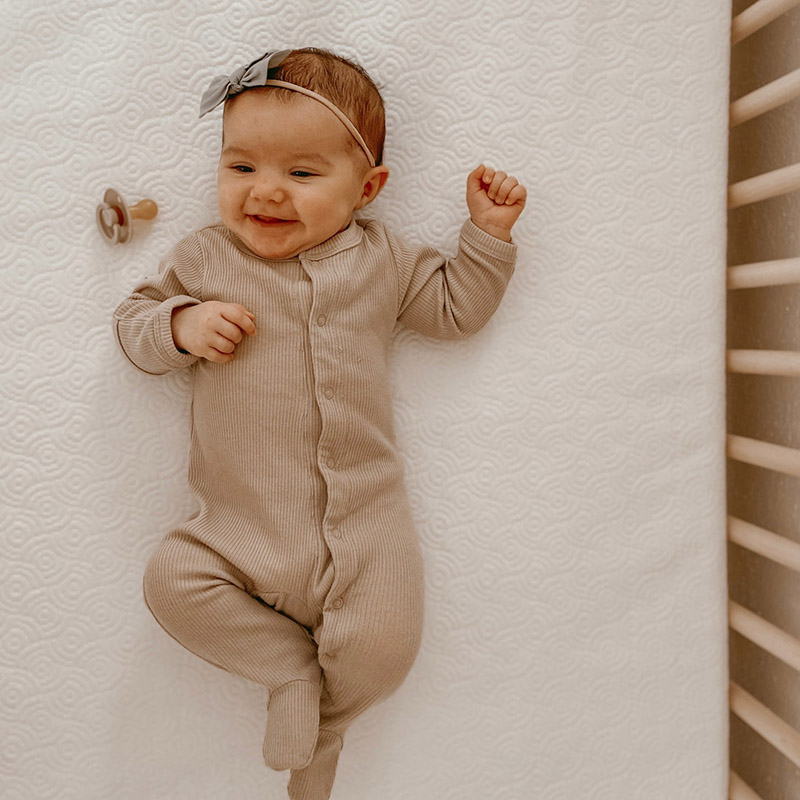 TEMPUR-DREAM™ 2-STAGE CRIB MATTRESS – Greenguard Gold Certified - White Image 8