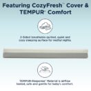 Featuring CozyFresh Cover and Tempur Comfort 2 sided breathable quilted cover Thumbnail