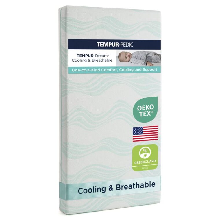 TEMPUR-DREAM COOLING & BREATHABLE 2-STAGE CRIB MATTRESS Product Photo