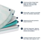 TEMPUR-DREAM COOLING & BREATHABLE 2-STAGE CRIB MATTRESS - Aqua Breeze Image 18 Thumbnail