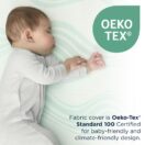 TEMPUR-DREAM COOLING & BREATHABLE 2-STAGE CRIB MATTRESS - Aqua Breeze Image 14 Thumbnail