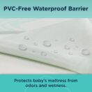 TEMPUR-DREAM COOLING & BREATHABLE 2-STAGE CRIB MATTRESS - Aqua Breeze Image 5 Thumbnail