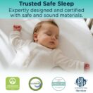 TEMPUR-DREAM COOLING & BREATHABLE 2-STAGE CRIB MATTRESS - Aqua Breeze Image 13 Thumbnail